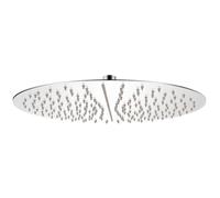 vidaXL Tête de douche plongeante ronde en acier inoxydable 40 cm
