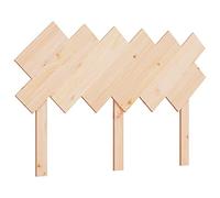 vidaXL Tête de lit 122,5x3x80,5 cm Bois Massif de pin