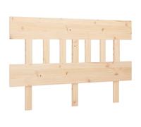 Vidaxl Tête De Lit 123,5x3x81 Cm Bois Massif De Pin Multicolore