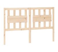 Vidaxl Tête De Lit 125,5x4x100 Cm Bois Massif De Pin Multicolore