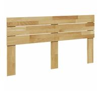 vidaXL Tête de lit 140 cm Bois Massif de chêne, tête de lit à Panneau, tête de lit en Bois Massif, tête de lit pour lit Double, tête de lit en Bois