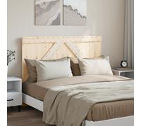 Vidaxl Tête De Lit 140x104 Cm Bois Massif De Pin Marron