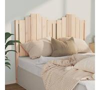 vidaXL Tête de cadre de lit intérieur 146x4x110 cm Bois massif de pin