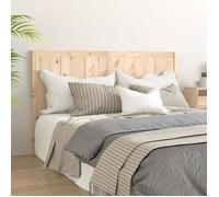 vidaXL Tête de Lit Accessoire de Lit Double Meuble de Chambre à Coucher Tête de Cadre de Lit Intérieur 155,5x4x100 cm Bois Massif de Pin