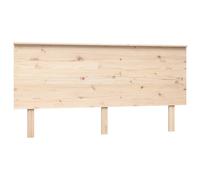 Vidaxl Tête De Lit 164x6x82,5 Cm Bois Massif De Pin Multicolore