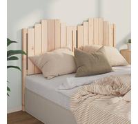 Vidaxl Tête De Lit 166x4x110 Cm Bois Massif De Pin Marron