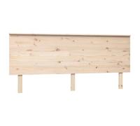 vidaXL Tête de lit 184x6x82,5 cm Bois massif de pin 819185
