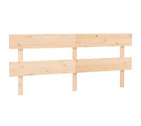 vidaXL Tête de lit 204x3x81 cm pin massif