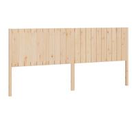 vidaXL Tête de lit 205,5x4x100 cm Bois massif de pin 818890