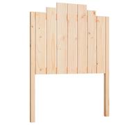 vidaXL Tête de Lit Meuble de Chambre à Coucher Tête de Cadre de Lit Simple Accessoire de Lit Intérieur 81x4x110 cm Bois Massif de Pin Bois