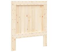 vidaXL Tête de lit 90 x 104 cm en bois massif de pin