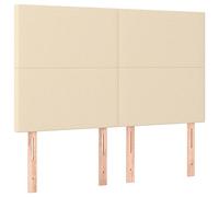 Tête de Lit à LED Gris Clair 80x5x78/88 cm Tissu Meuble de Chambre vidaXL