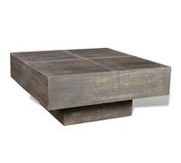 vidaXL Tête de lit à LED Taupe 80x5x78/88 cm Tissu