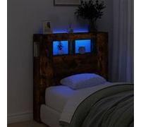 vidaXL Tête de Lit à LED, Tête de Cadre de Lit, Accessoire de Lit Simple, Meuble de Chambre à Coucher Maison Intérieur, 837334 Multicolore G