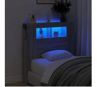 vidaXL Tête de lit à LED 837335 – Accessoire de lit simple