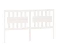 Hoofdbord 165,5x4x100 cm massief grenenhout wit818581