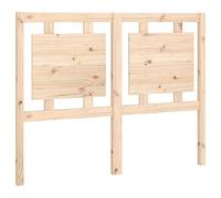 vidaXL Tête de Lit Accessoire de Lit Meuble de Chambre à Coucher Tête de Cadre de Lit Double Intérieur 125,5x4x100 cm Bois Massif de Pin