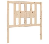 vidaXL Tête de Lit Accessoire de Lit Simple Meuble de Chambre à Coucher Tête de Cadre de Lit Intérieur 96x4x100 cm Bois Massif de Pin