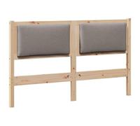vidaXL Tête de lit Autre Marron 140 cm Bois Massif en pin, Décor de Chambre, tête de lit en Bois Minimaliste, Design en pin Massif, Meuble Moderne Pratique, Style Contemporain