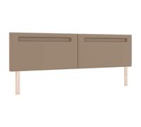 Vidaxl Tête De Lit Au Design Simple Cappuccino 200 Cm En Simili Cuir