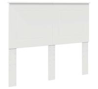 vidaXL Tête de lit Moderne rectangulaire 120 cm – Blanc, Bois d'ingénierie, Facile à nettoyer