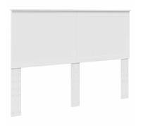 vidaXL Tête de lit avec tête de lit Blanc 140 cm Bois d'ingénierie, Accents de Chambre stylés, Design Contemporain, tête de lit Ergonomique, Un Vrai sanctuaire pour Dormir