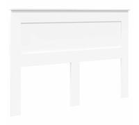 vidaXL Tête de lit avec tête de lit Blanc 160 cm Bois d'ingénierie