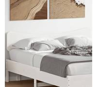 Vidaxl Tête De Lit Blanc 160 Cm Bois Massif De Pin Blanc