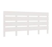 vidaXL Tête de lit Blanc 160x3x80 cm Bois Massif de pin