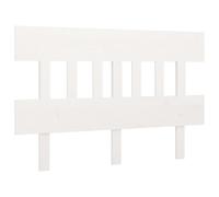 Vidaxl Tête De Lit Blanc 163,5x3x81 Cm Bois Massif De Pin Multicolore