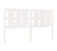 vidaXL Tête de lit Blanc 165,5x4x100 cm Bois massif de pin