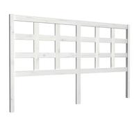 vidaXL Tête de lit blanc 165,5x4x100 cm pin massif