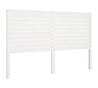 vidaXL Tête de lit Blanc 186x4x100 cm Bois massif de pin