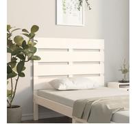 vidaXL Tête de lit Blanc 90x3x80 cm Bois massif de pin821328