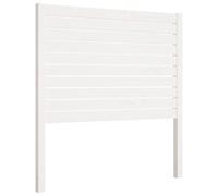 vidaXL Tête de lit Blanc 96x4x100 cm Bois massif de pin