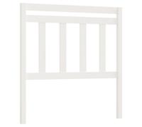 vidaXL Tête de lit blanc 96x4x100 cm pin massif