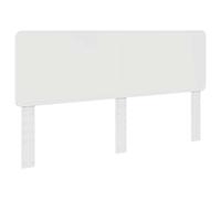 vidaXL Tête de lit 180 cm Blanc – Bois d'ingénierie, design moderne rectangulaire