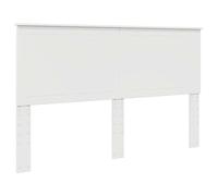 vidaXL Tête de lit Blanc Brillant Bois d'ingénierie