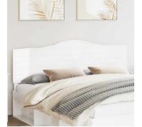 vidaXL Tête de lit Blanc Brillant Bois d'ingénierie 887961