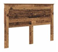 vidaXL Tête de lit Bois Ancien 140 cm Bois d'ingénierie, Tête de lit Moderne, Meuble Robuste, Design rectangulaire, Lignes épurées, déco Fonctionnelle, idées pour Votre pièce