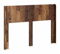 vidaXL Tête de lit Bois Ancien PB, Chambre, Tête de lit Moderne en Bois aggloméré, Style à Lattes, Décor Tendance, Élément Pratique pour Un Espace Contemporain