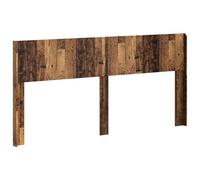 vidaXL Tête de lit Bois Ancien PB, Chambre, Tête de lit Moderne en Bois aggloméré, Style à Lattes, Décor Tendance, Élément Pratique pour Un Espace Contemporain