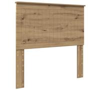 vidaXL Tête de lit Chêne Artisanal 100 cm Bois d'ingénierie, Accents élégants pour Chambre, Accessoire déco Moderne, Coin Sommeil stylé, Design Contemporain