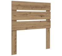 vidaXL Tête de lit Chêne Artisanal 100 cm Bois d'ingénierie, Style de Chambre Moderne, Design de tête de lit rectangulaire, Accessoires de lit durables, Linge de lit Contemporain pour Votre Espace de