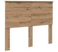 vidaXL Tête de lit Chêne artisanal 120 cm – Bois d'ingénierie, design contemporain, ergonomique