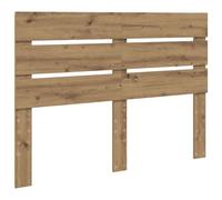 Lit complet - meuble et sommier et matelas Vidaxl Tête de lit Chêne artisanal 140 cm Bois d'ingénierie