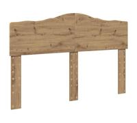 vidaXL Tête de lit Chêne Artisanal 140 cm Bois d'ingénierie, Chambre Moderne, tête de lit rectangulaire, mobilier élégant, déco Durable, esthétique stylée, Design Minimaliste