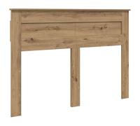 vidaXL Tête de lit Chêne Artisanal 140 cm Bois d'ingénierie, Décor de Chambre stylé, tête de lit Moderne, Accessoires en Bois, Meubles Fonctionnels pour l'intérieur