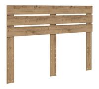 vidaXL Tête de lit Chêne Artisanal 140 cm Bois d'ingénierie, Tête de lit Moderne, Design rectangulaire, Cadre en Bois Durable, Un Must pour embelir Votre Chambre