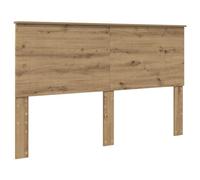 vidaXL Tête de lit Chêne Artisanal 160 cm Bois d'ingénierie, Accents de Chambre stylés, Design Contemporain, tête de lit Ergonomique, Un Vrai sanctuaire pour Dormir
